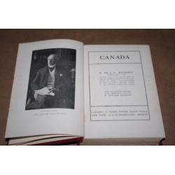 Oud boek over Canada - 1908 !!