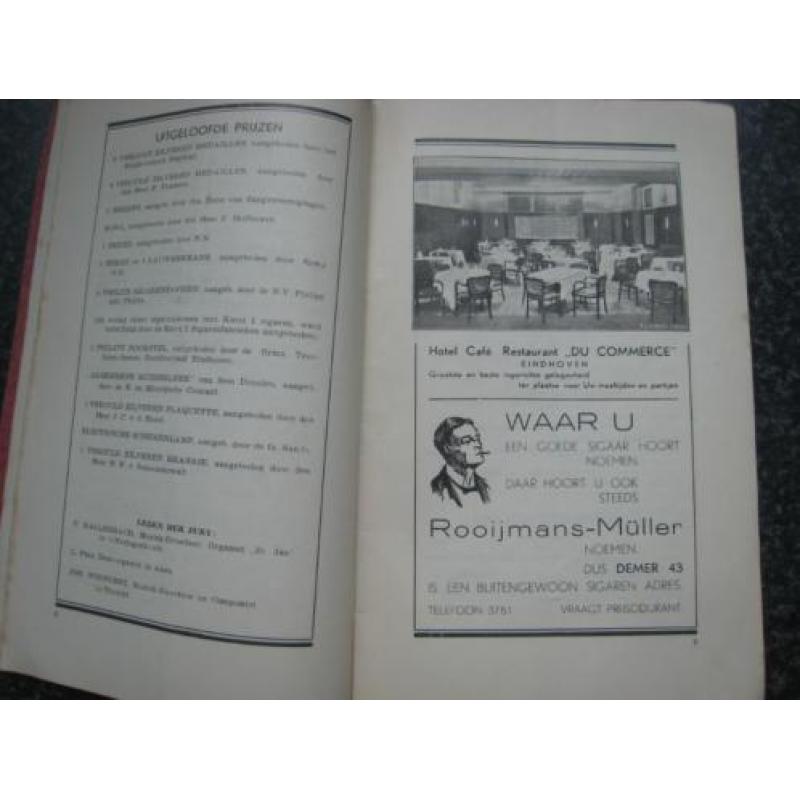 Programma-kwartetten wedstrijd eindhoven-de toonkunst-1932
