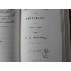 Geschiedenis van friesland door h.w.steenstra