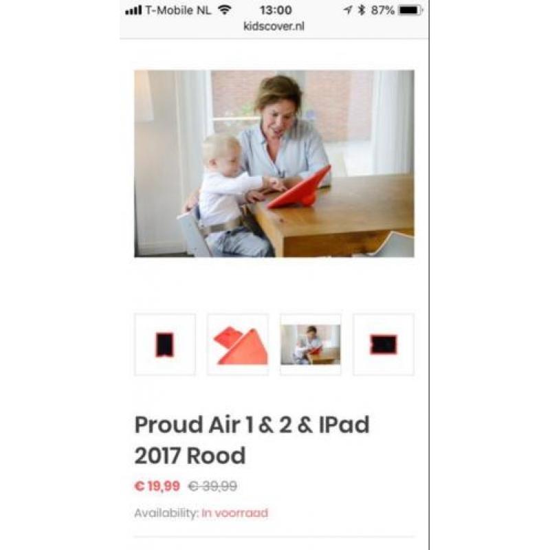 2 iPad air hoezen