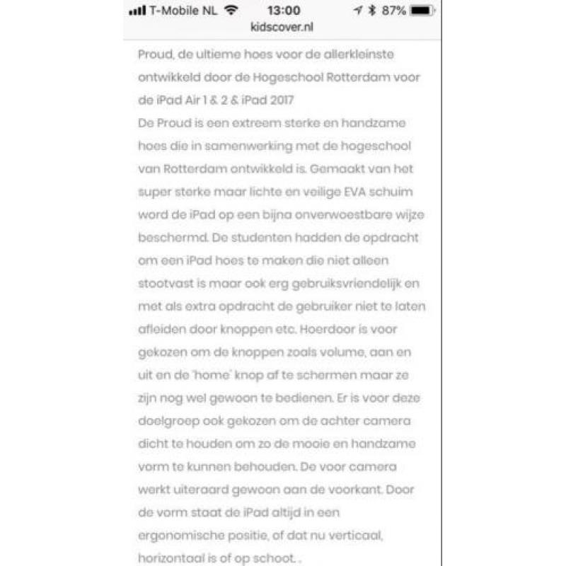 2 iPad air hoezen