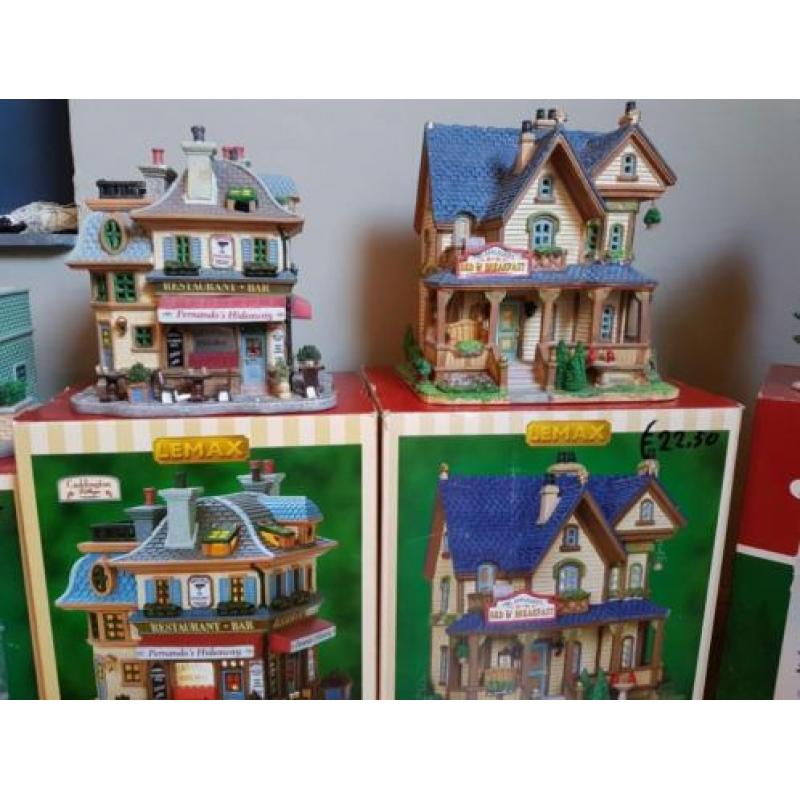 Lemax kerstdorp, winterdorp
