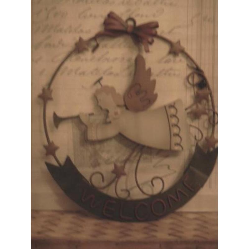 3 welcomes wanddecoraties krans appletree
