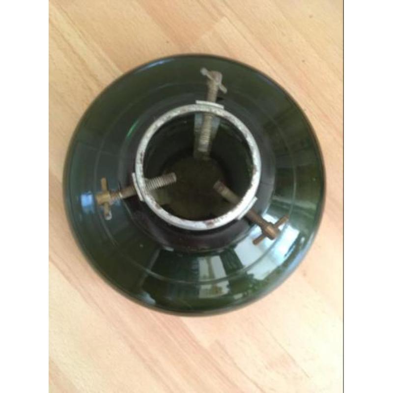 Vintage glazen groene kerstboomstandaard - Bülach 520