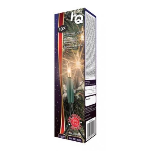 HQ HQCLS48701 Kerstverlichting 10 Lampjes 10.8W 1,22M 10X