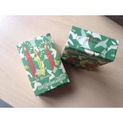 Antieke kerstboom draaikaarsjes