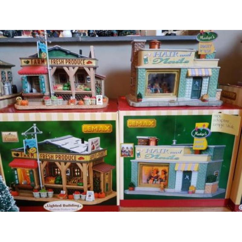 Lemax kerstdorp, winterdorp