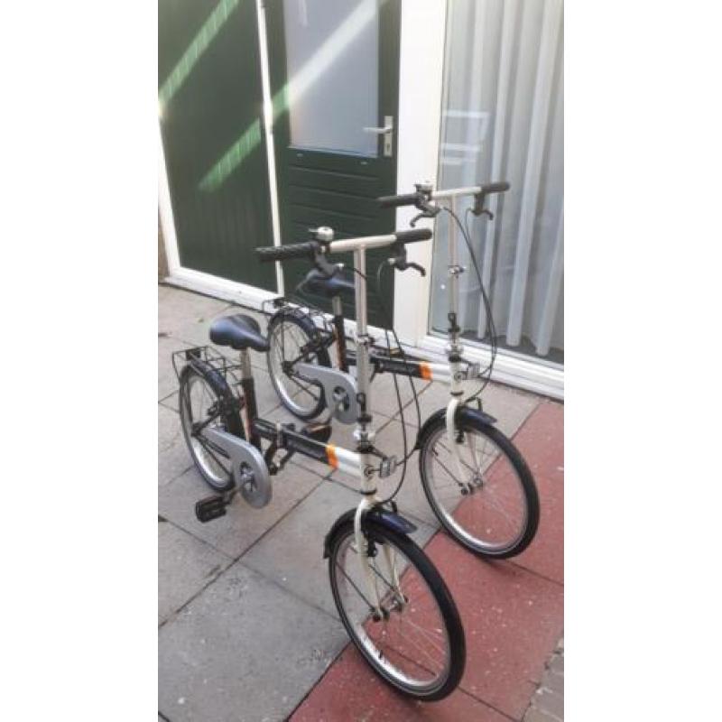 2 Dunlop - Illenois 1 vouwfietsen te koop!