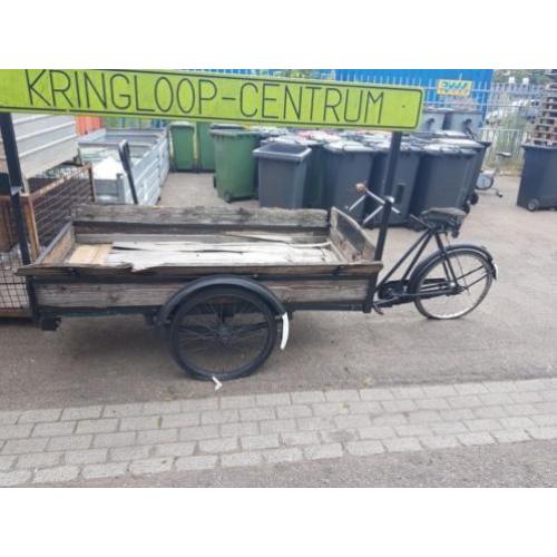 Bakfiets oud antiek