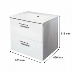 Badkamermeubel Valencio 60 Cm Light Oak
