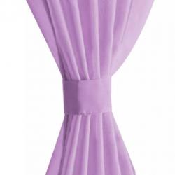 vidaXL Gordijnen voile 140x175 cm lila 2 st