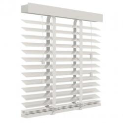 Decosol Horizontale jaloezie hout 50mm wit