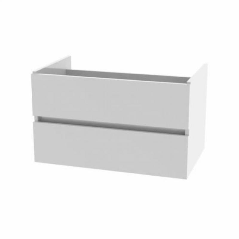 Badmeubelset Livorno 90X48X50 Cm Hoogglans Wit