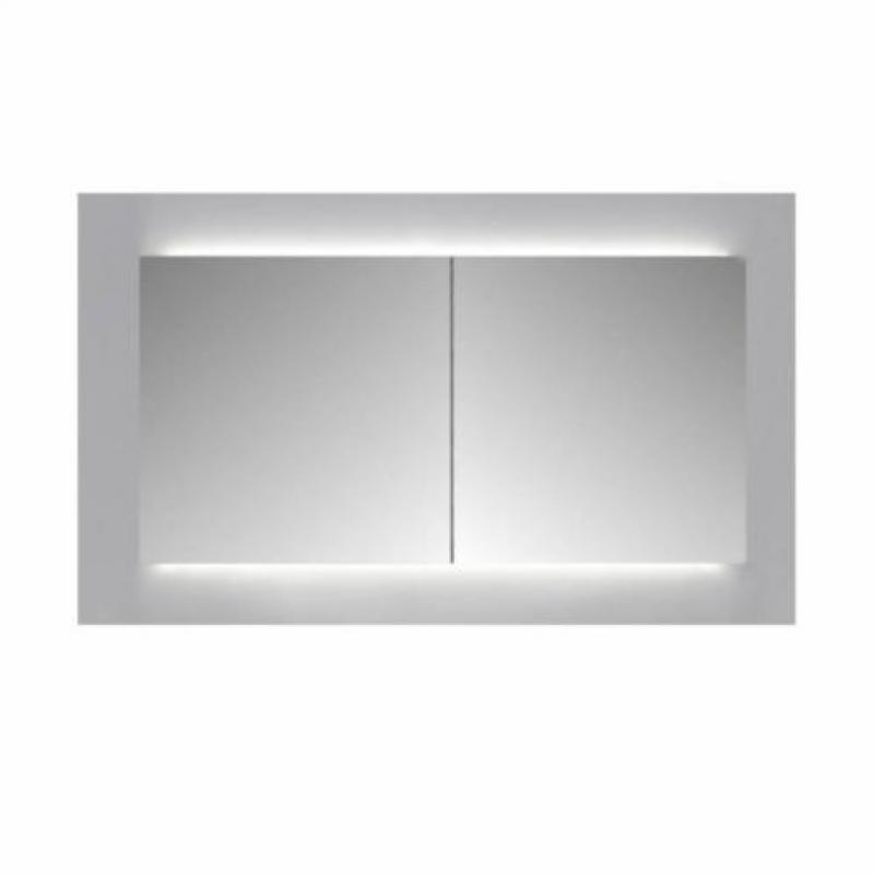Spiegelkast Sanicare Qlassics Ambiance 100 cm 2 Deuren Zi...