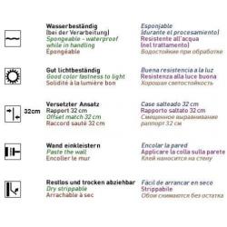 Grafisch behang Atlas SIG-586-4 vliesbehang glad in maritiem