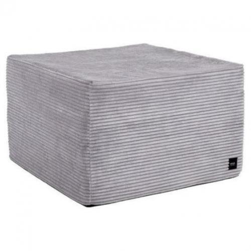 Vetsak Bloc Medium Cord Velours - lichtgrijs