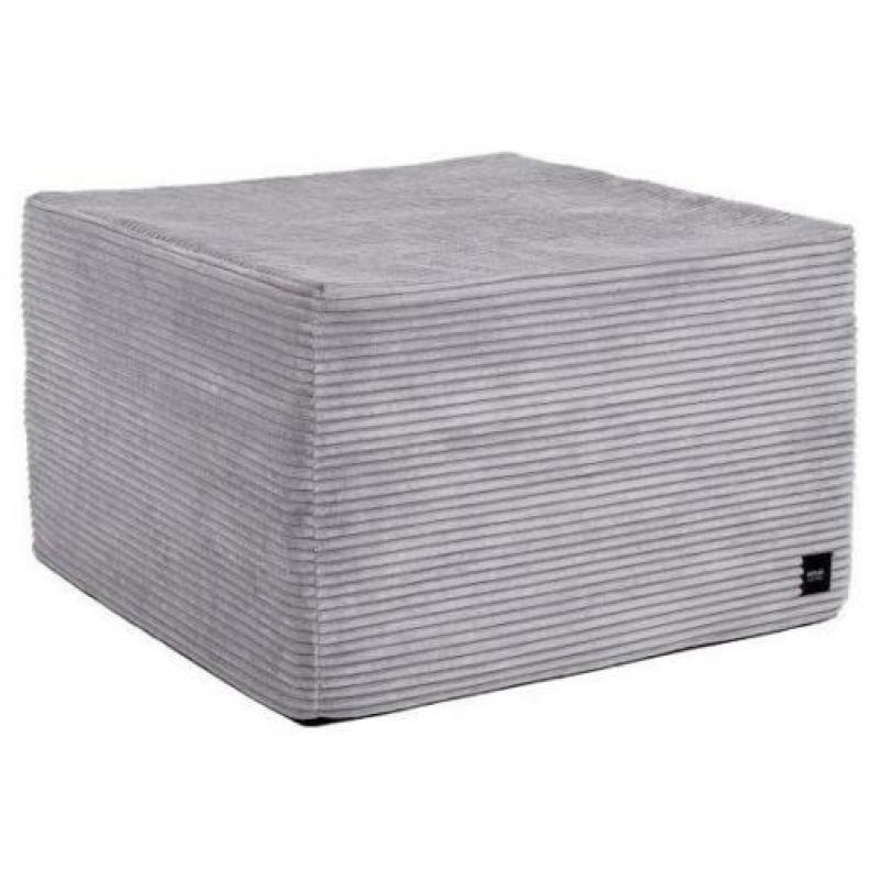 Vetsak Bloc Medium Cord Velours - lichtgrijs
