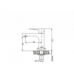 Praxi Toiletkraan Chroom