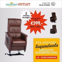 Goedkoopste Sta Op Stoel - NIEUW - Elektrische VA € 295,-