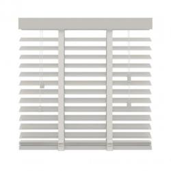 Decosol Horizontale jaloezie hout 50mm wit