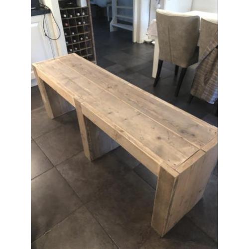 Stoere robuuste TV meubel steigerhout