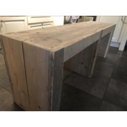Stoere robuuste TV meubel steigerhout
