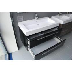 Badmeubel Hollywood 100 Cm Zwart (1 Of 2 Kraangaten)