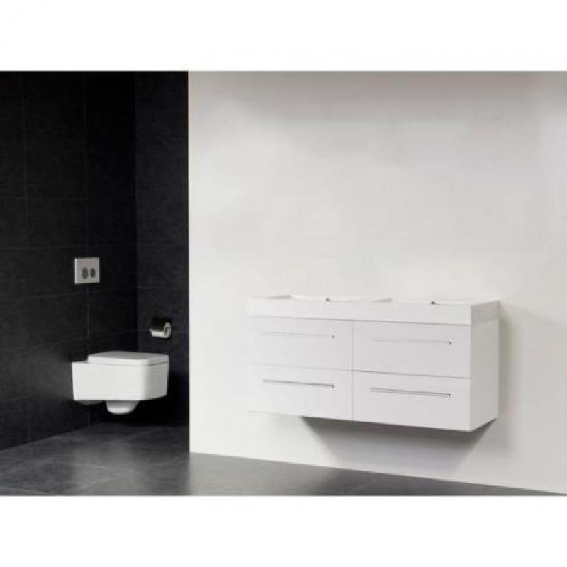 Saniclass Florence badmeubel 120x48.5cm zonder kraangat wit