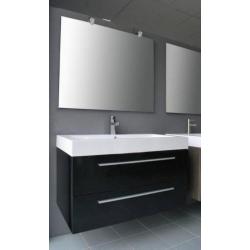 Badmeubel Hollywood 100 Cm Zwart (1 Of 2 Kraangaten)