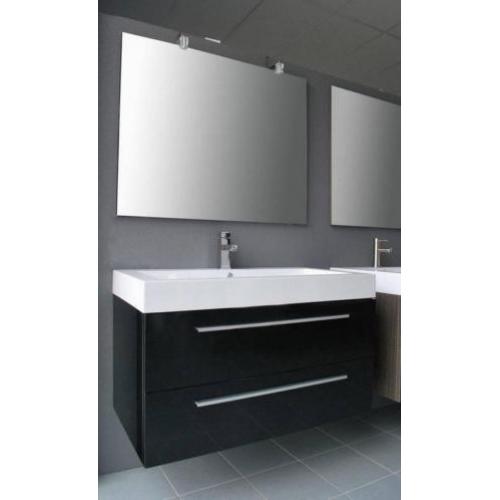 Badmeubel Hollywood 100 Cm Zwart (1 Of 2 Kraangaten)