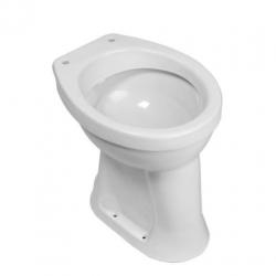 Toiletpot Wiesbaden Staand verhoogd +6 AO Wit