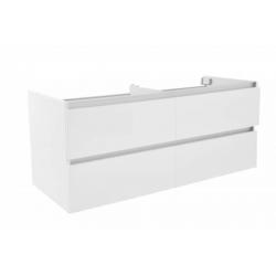 Vision losse onderkast dubbel+4 laden 120x47 wit