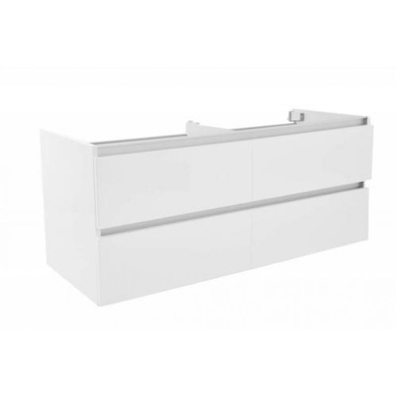 Vision losse onderkast dubbel+4 laden 120x47 wit