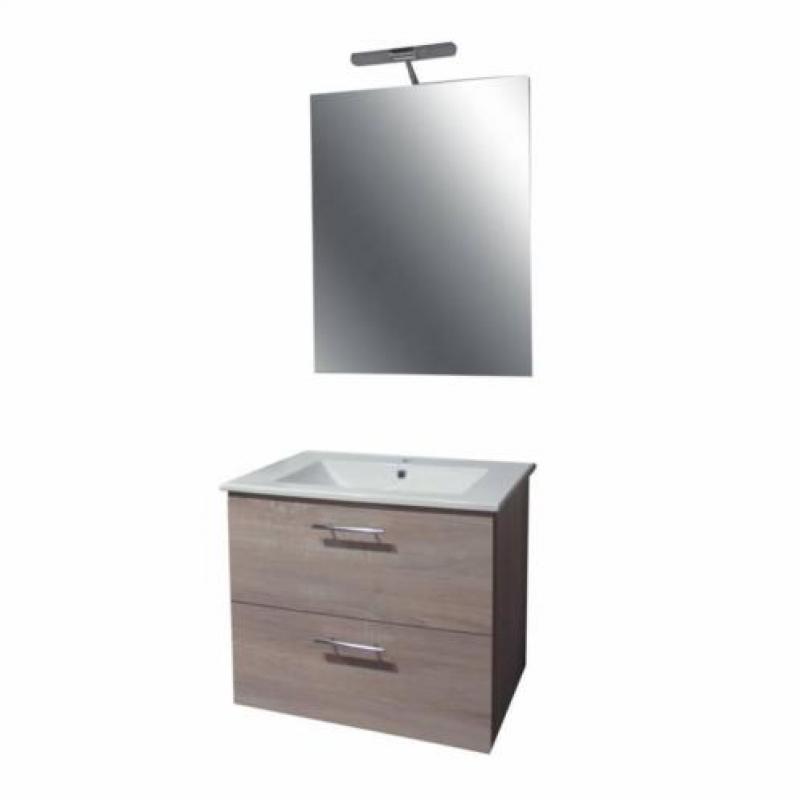 Badkamermeubel Valencio 60 Cm Light Oak