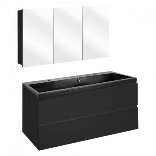 Badmeubelset Differnz The Collection 100x43x61 cm Zwart/Z...