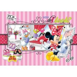 Minnie Mouse en Katrien fotobehang XL Minnie behang