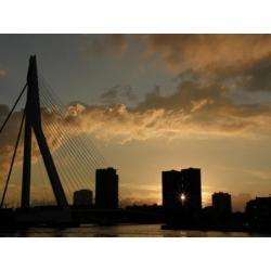 FB14 Een mooie stad op fotobehang - Amsterdam, New York enz