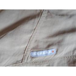 Heerlijke Icepeak broek afritsbroek 36 Nano Quick dry NIEUW