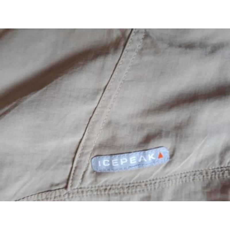 Heerlijke Icepeak broek afritsbroek 36 Nano Quick dry NIEUW