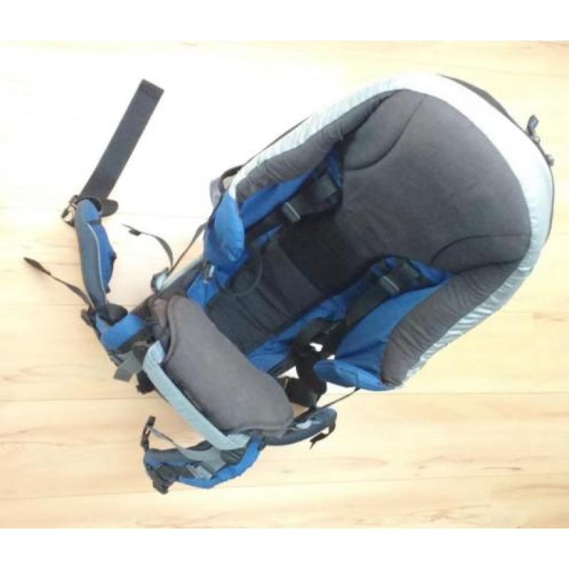 Blauwe Deuter kid comfort III draagrugzak