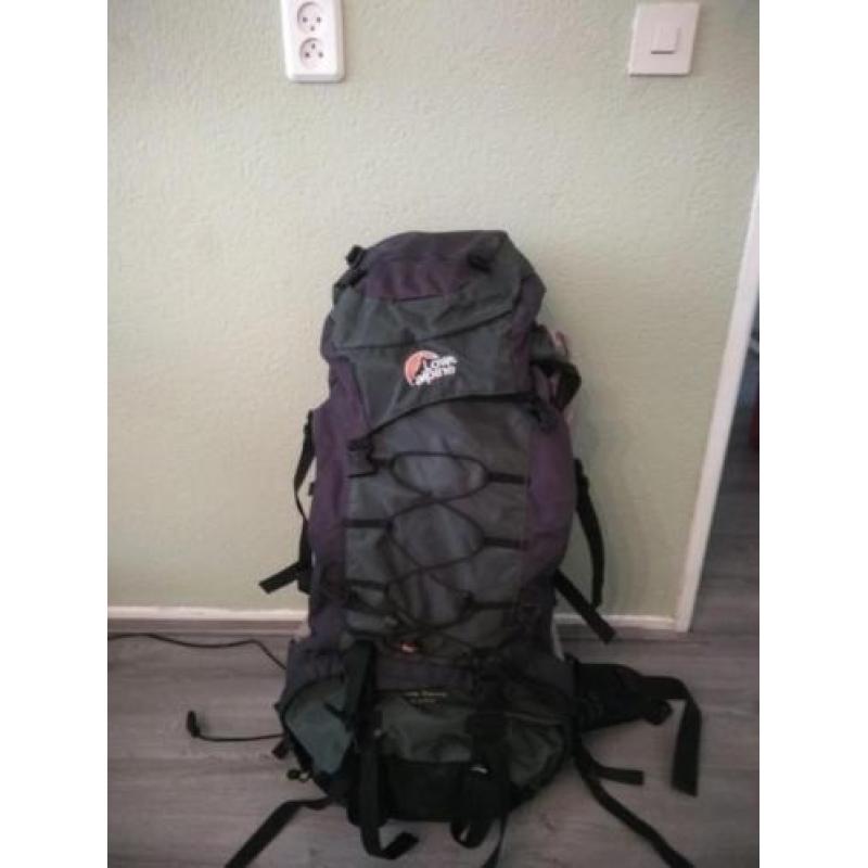 Lower Alpine backpack 75 + 20 liter