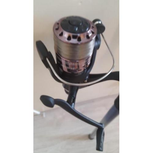 nieuw TRABUCCO SEA BASS telescoop hengel3,50m 80/120g+molen