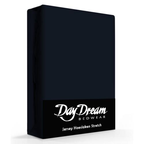 Day Dream Jersey Hoeslaken navy-190 x 220 cm