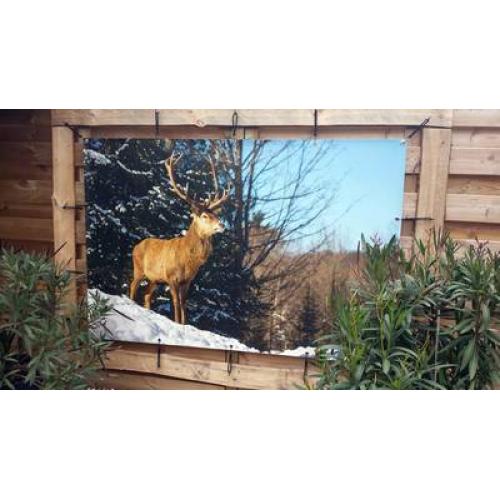 Buitenposter 110x360 cm