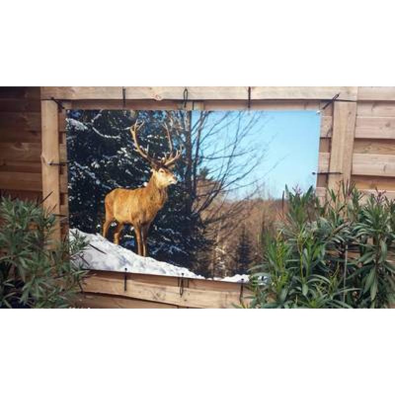 Buitenposter 110x360 cm