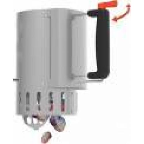 Barbecook Charcoal starter with safe drop stainless steel
